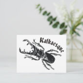 Kafkaesque Postkarte (Stehend Vorderseite)