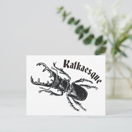 Kafkaesque Postkarte (Stehend Vorderseite)