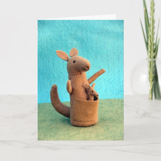 Kagaroo Karte (Vorderseite)