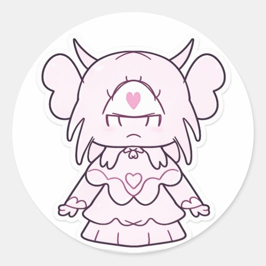 Kageko Heart Guardian Sticker (Vorderseite)