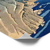 Kago Watashi Hida Poster (Ecke)