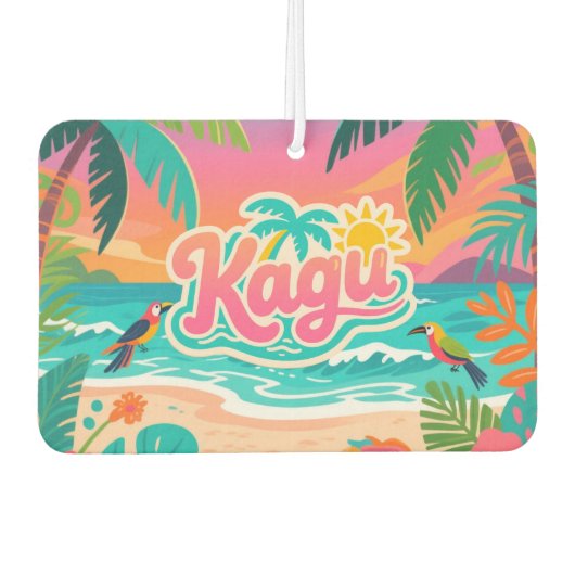 Kagu Air Freshener Autolufterfrischer (Vorderseite)