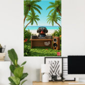 Kagu FM Radio Poster (Heimbüro)