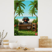 Kagu FM Radio Poster (Küche)