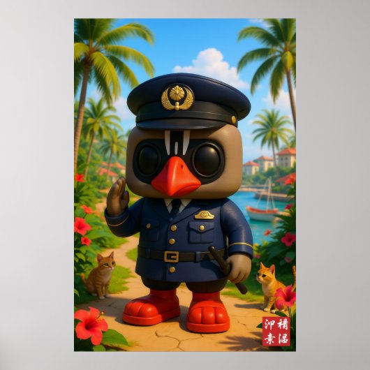 Kagu Mamoru Kun Poster (Vorne)