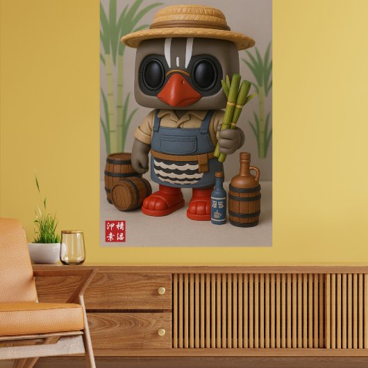 Kagu Satokibi Poster (Wohnzimmer 2)