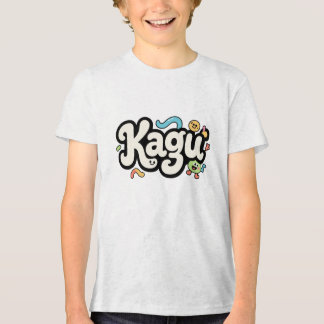 Kagu Tropical Smile für Kinder Tri-Blend Shirt