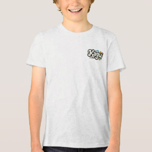 Kagu Tropical Smile für Kinder Tri-Blend Shirt