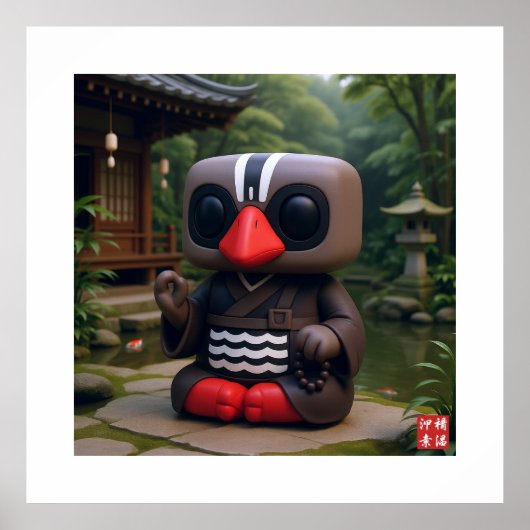 Kagu Zen Priest Poster (Vorne)