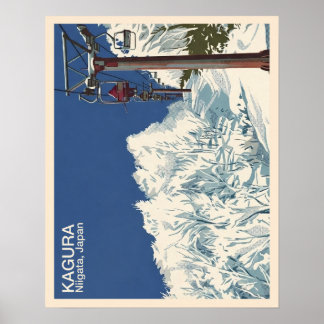 Kagura Niigata, Japan 1 - Art Print ポスター Poster