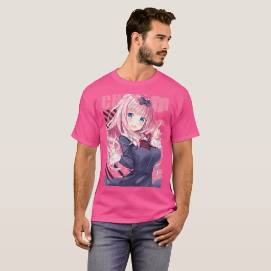 Kaguya-Sama - Chika Fujiwara T-Shirt (Vorne ganz)