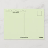 Kahakuloa Hawaiian Congregational Church Hawaii Postkarte (Rückseite)