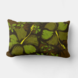 Kahala Hibiskus Hawaiian Tropical Lumbar Pillows Lendenkissen