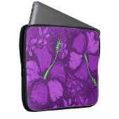 Kahala Hibiskus-hawaiische Laptopschutzhülle (Vorne Rechts)