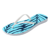 Kahanu Garden Hawaiian Palm Blätter Badesandalen (Schrägansicht)