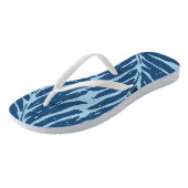 Kahanu Garden Hawaiian Palm Blätter Badesandalen (Schrägansicht)