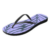 Kahanu Garden Hawaiian Palm Blätter Badesandalen (Schrägansicht)