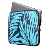 Kahanu Garden Hawaiian Palm Blätter Laptopschutzhülle (Vorderseite Links)