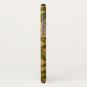 Kahanu hawaiisches Palmen-Imitat hölzern im Grün Case-Mate iPhone Hülle (Hinten/Links)