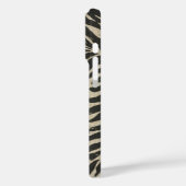 Kahanu Palms Hawaiian Linen Texture Case-Mate iPhone Hülle (Rückseite / Links)