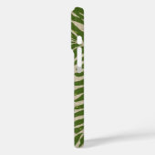 Kahanu Palms Hawaiian Linen Texture Case-Mate iPhone Hülle (Rückseite / Links)