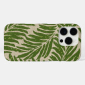 Kahanu Palms Hawaiian Linen Texture Case-Mate iPhone Hülle (Rückseite (Horizontal))