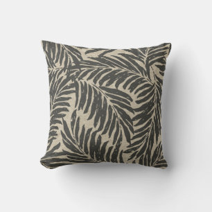 Kahanu Palms Hawaiian Linen Texture Kissen