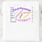KAHFOOTY! Aufkleber (Tasche)