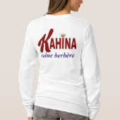 Kahina reine berbere T-Shirt (Rückseite)