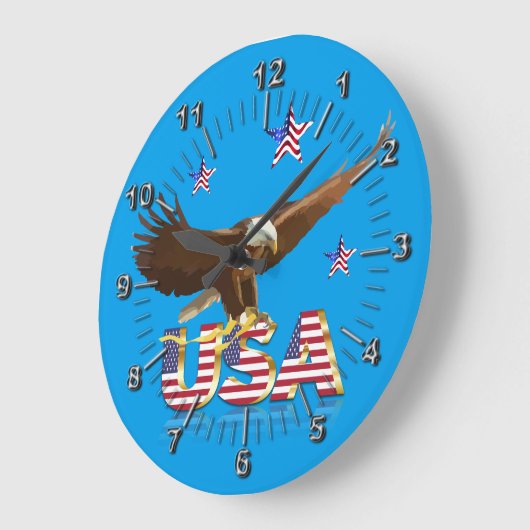 Kahladler Große Wanduhr (Winkel)