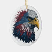 Kahladler Keramik Ornament (Rechts)