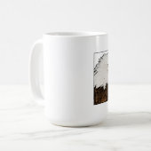 Kahle und stolze kahler Adler-Tasse Kaffeetasse (Vorderseite Links)