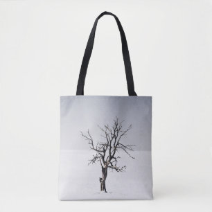 KAHLER BAUM MITTEN IM SCHNEE TASCHE