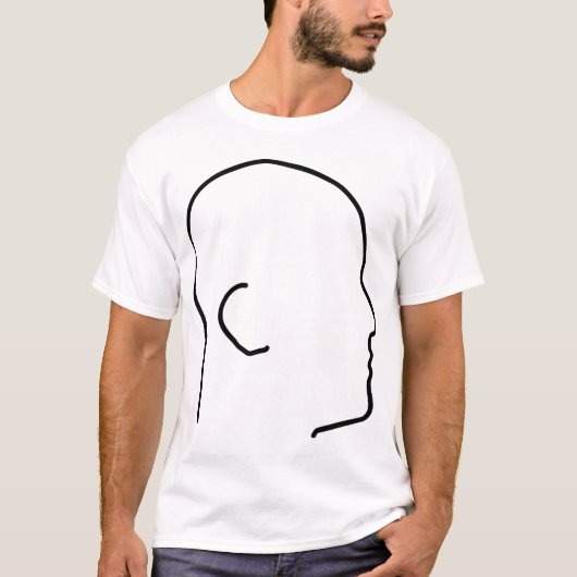 Kahler Mann (oder Frau) T-Shirt (Vorderseite)