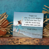 Kahlil Gibran Fotoplatte (Seite)