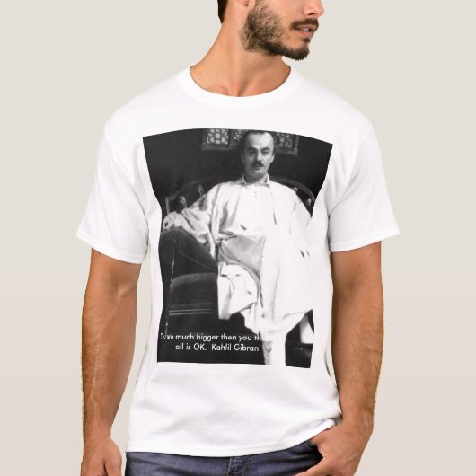 Kahlil Gibran T-Shirt (Vorderseite)
