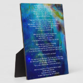 Kahlil Gibran über Freundschaft Fotoplatte (Seite)