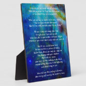 Kahlil Gibran über Taten Fotoplatte (Seite)