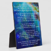 Kahlil Gibran zu Kindern Fotoplatte (Seite)