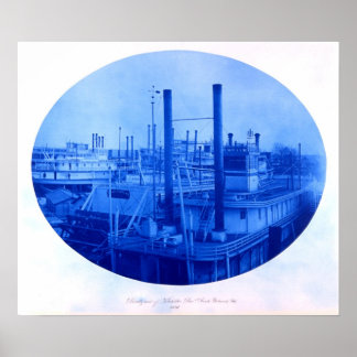 Kahlke Bros. Werft, Rock Island, IL, 1891 Poster