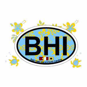 Kahlkopf-Insel Fotoskulptur Magnet