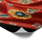 Kahlo Portrait Poster (Ecke)