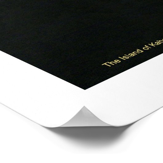 Kaho'olawe Sunset Poster (Ecke)