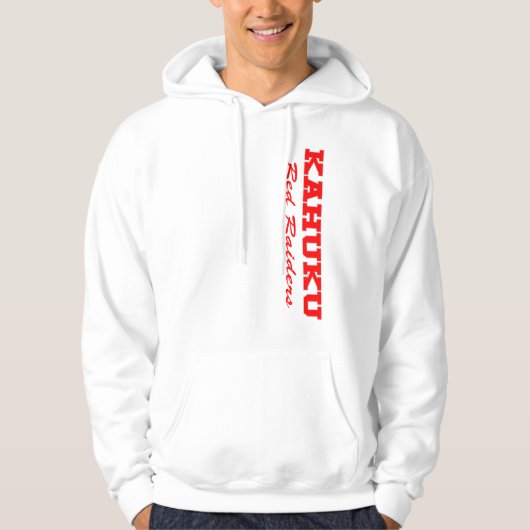Kahuku roter RäuberHoodie Hoodie (Vorderseite)