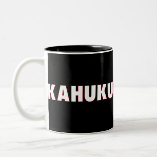 Kahuku Wind Turbine hawaii Zweifarbige Tasse
