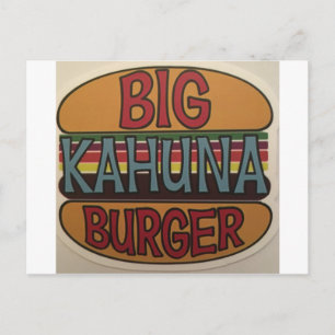 Kahuna Burger Postkarte
