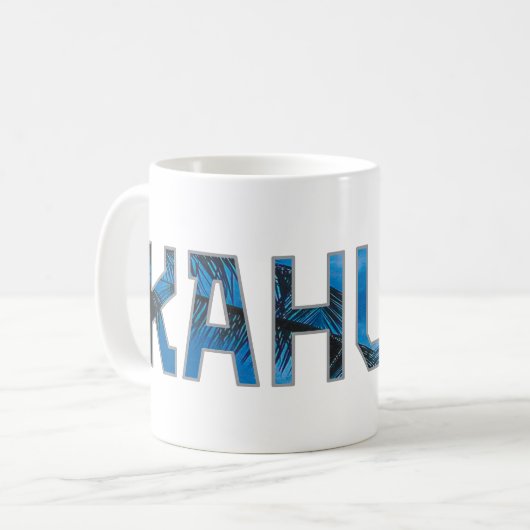 Kahuna Kaffeetasse (Vorderseite Links)