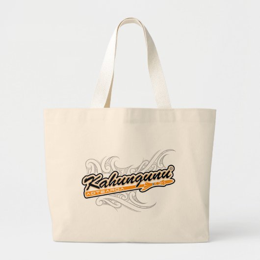 KAHUNGUNU ‚TAIAHA‘ JUMBO STOFFBEUTEL (Vorne)