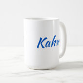 Kahvi Finnish Coffee Tasse (15 oz) (VorderseiteRechts)