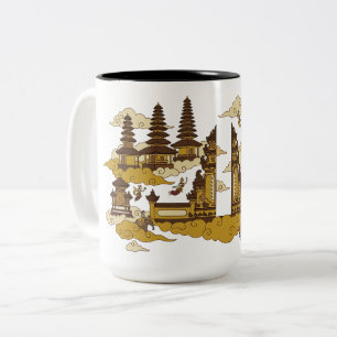 Kahyangan/Himmel Zweifarbige Tasse